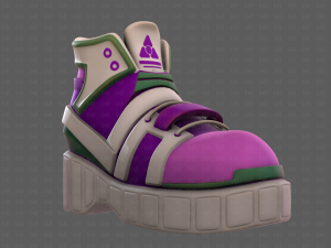 Shoes cartoonV55 Modelo 3D