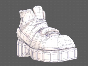 Desenho de sapatosV55 Modelo 3D