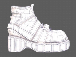 Desenho de sapatosV55 Modelo 3D