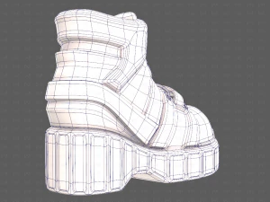 Desenho de sapatosV55 Modelo 3D