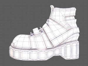 Desenho de sapatosV55 Modelo 3D