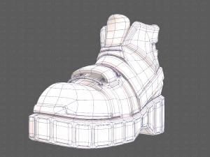 Desenho de sapatosV55 Modelo 3D
