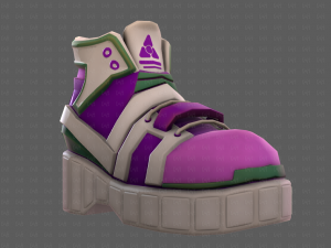 Shoes cartoonV55 Modelo 3D