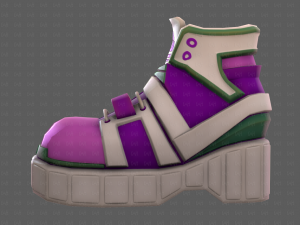 Shoes cartoonV55 Modelo 3D