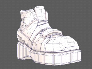 Shoes cartoonV55 Modelo 3D