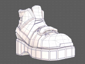 Desenho de sapatosV55 Modelo 3D