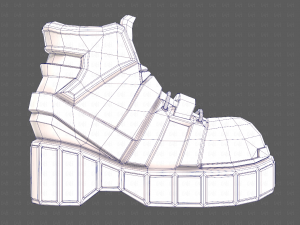 Shoes cartoonV55 Modelo 3D