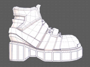 Desenho de sapatosV55 Modelo 3D