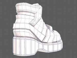 Desenho de sapatosV55 Modelo 3D