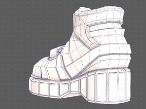 Desenho de sapatosV55 Modelo 3D