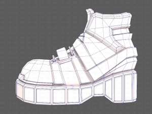 Shoes cartoonV55 Modelo 3D