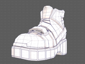 Shoes cartoonV55 Modelo 3D