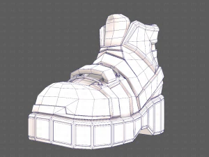 Desenho de sapatosV55 Modelo 3D