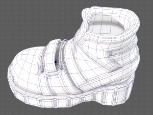Shoes cartoonV55 Modelo 3D