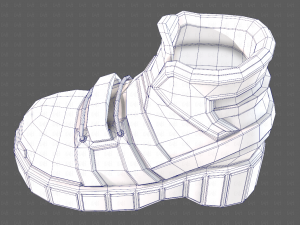 Shoes cartoonV55 Modelo 3D
