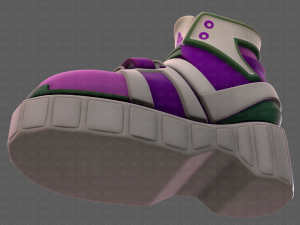 Shoes cartoonV55 Modelo 3D