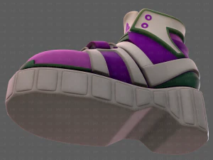 Desenho de sapatosV55 Modelo 3D