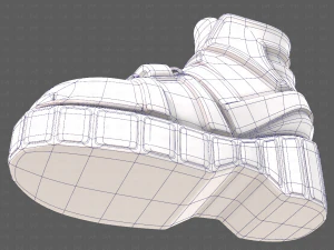 Desenho de sapatosV55 Modelo 3D