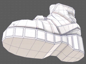 Desenho de sapatosV55 Modelo 3D