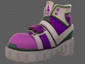 Shoes cartoonV55 Modelo 3D
