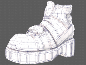 Shoes cartoonV55 Modelo 3D