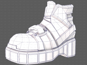Shoes cartoonV55 Modelo 3D