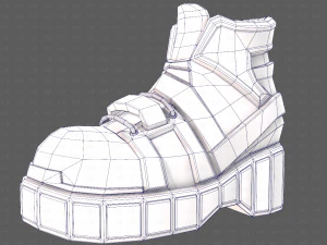 Desenho de sapatosV55 Modelo 3D