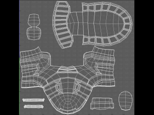 Shoes cartoonV55 Modelo 3D