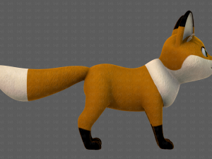 Dog base cartoonV10 3D-Modell