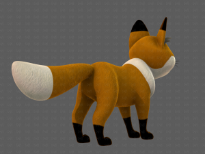 Dog base cartoonV10 3D-Modell