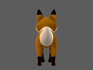 Dog base cartoonV10 3D-Modell