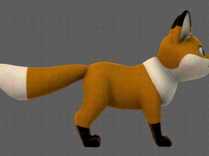 Dog base cartoonV10 3D-Modell