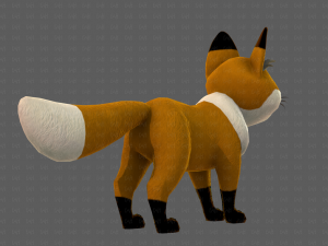 Dog base cartoonV10 3D-Modell