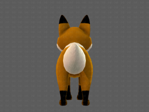 Dog base cartoonV10 3D-Modell