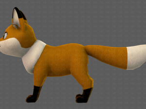 Dog base cartoonV10 3D-Modell