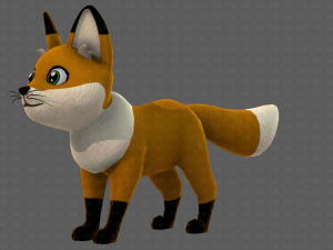Dog base cartoonV10 3D-Modell