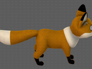 Dog base cartoonV10 3D-Modell
