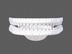 Teeth Cartoon V02 3D Model