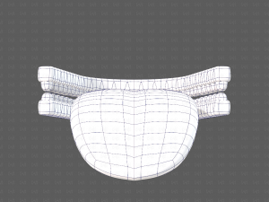 Teeth Cartoon V02 3D Model