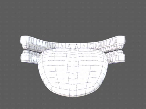 Teeth Cartoon V02 3D Model