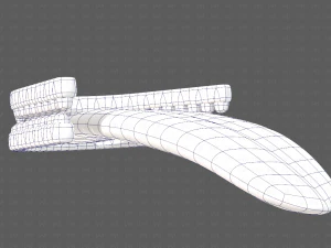 Teeth Cartoon V02 3D Model