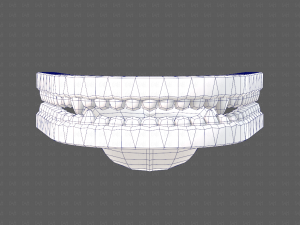Teeth Cartoon V02 3D Model
