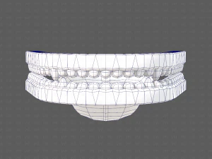 Teeth Cartoon V02 3D Model
