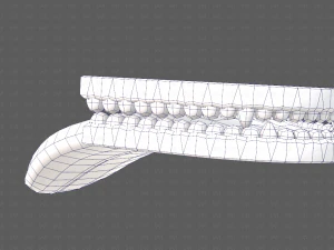 Teeth Cartoon V02 3D Model