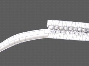 Teeth Cartoon V02 3D Model