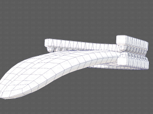 Teeth Cartoon V02 3D Model