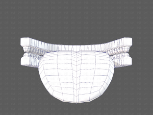 Teeth Cartoon V02 3D Model