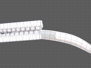 Teeth Cartoon V02 3D Model