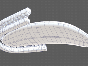 Teeth Cartoon V02 3D Model