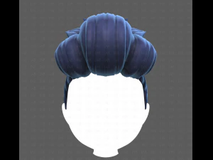 Base Hair for Boy V56 3D Model